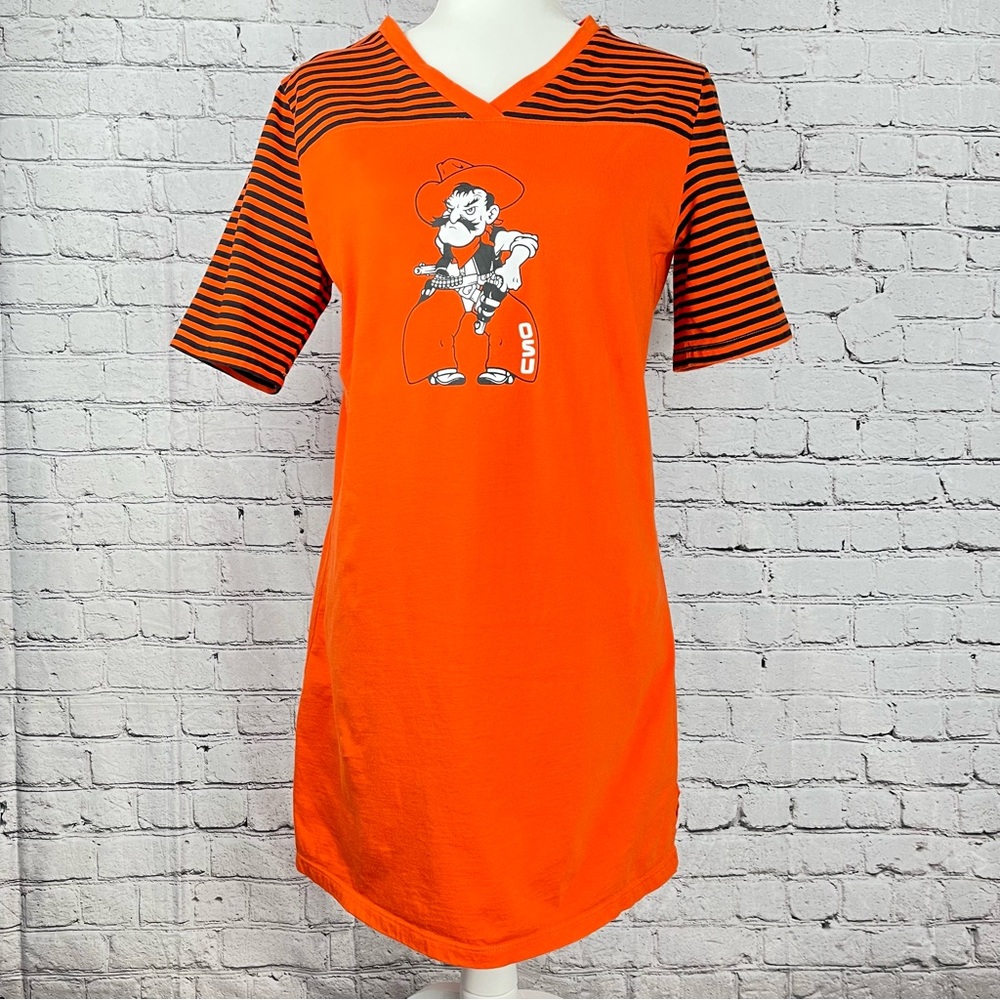 OSU Oklahoma State Pistol Pete Sleep Shirt S